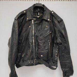 (36381-1) Casanova Leather Jacket-Size XL